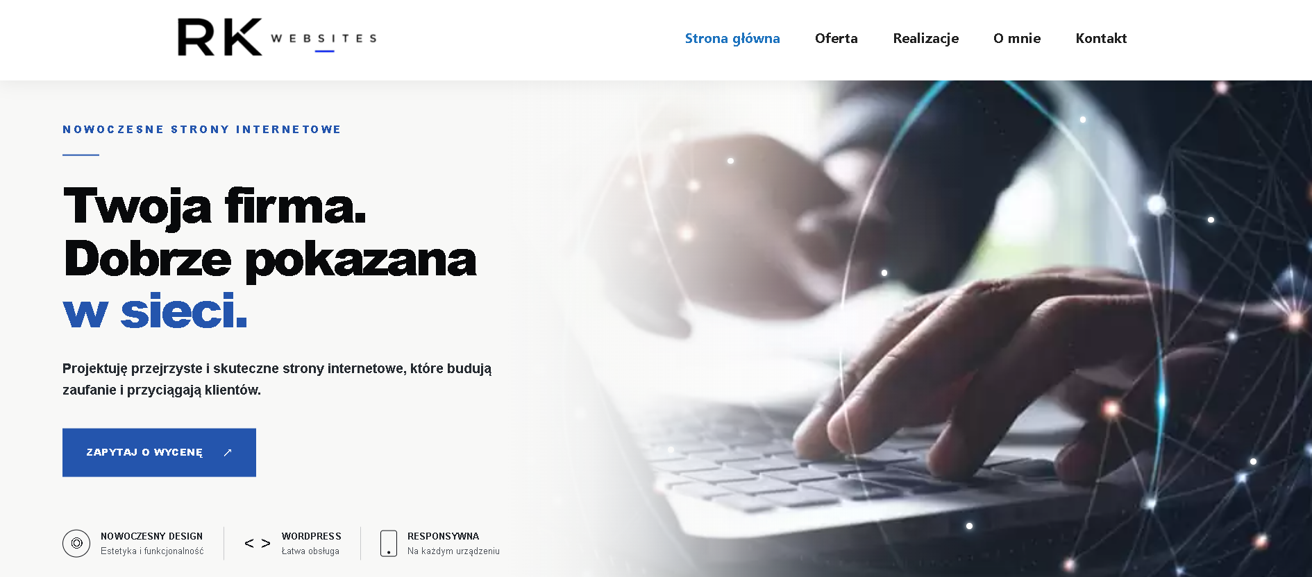 Strona internetowa RK Websites